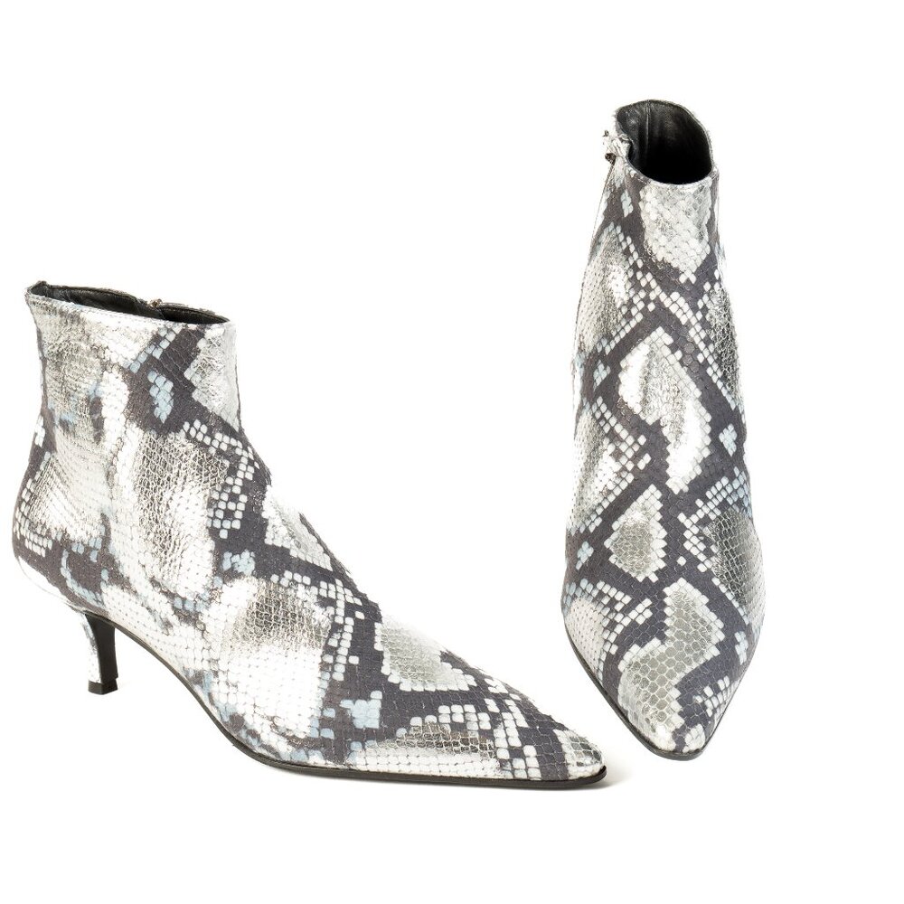 Brand New: Python Leather Boots (Kiki Price)